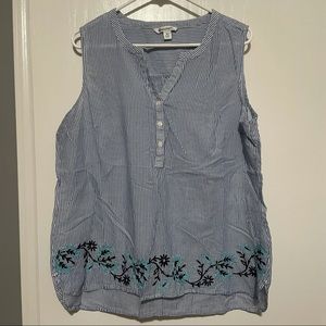 Croft and Barrow Sleeveless Top